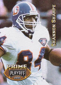 1995 Playoff Prime #32 Shannon Sharpe Front