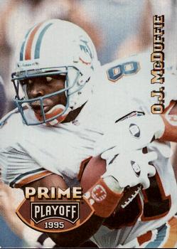 1995 Playoff Prime #40 O.J. McDuffie Front