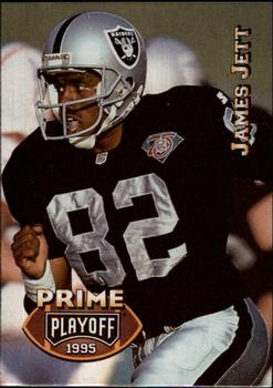 1995 Playoff Prime #62 James Jett Front