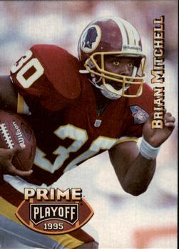 1995 Playoff Prime #68 Brian Mitchell Front