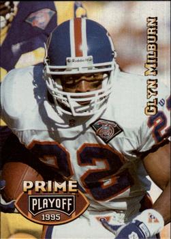 1995 Playoff Prime #72 Glyn Milburn Front