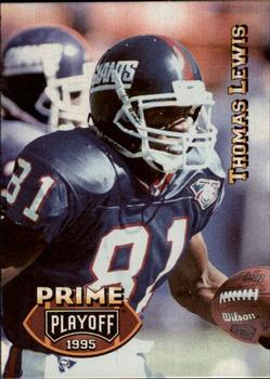 1995 Playoff Prime #78 Thomas Lewis Front