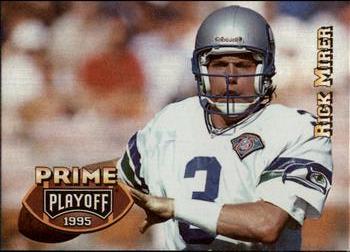 1995 Playoff Prime #81 Rick Mirer Front