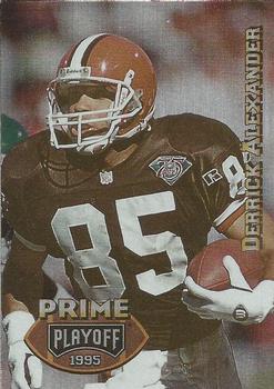 1995 Playoff Prime #89 Derrick Alexander Front