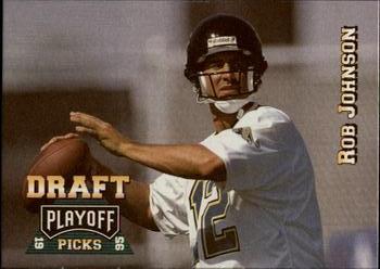 1995 Playoff Prime #180 Rob Johnson Front