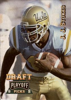 1995 Playoff Prime #189 J.J. Stokes Front