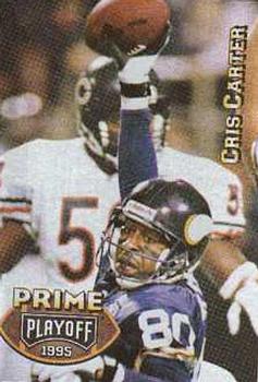 1995 Playoff Prime #96 Cris Carter Front