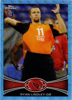 2012 Topps Chrome - Blue Wave Refractors #BW-105 Ryan Lindley Front