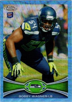 2012 Topps Chrome - Blue Wave Refractors #BW-138 Bobby Wagner Front