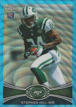 2012 Topps Chrome - Blue Wave Refractors #BW-175 Stephen Hill Front
