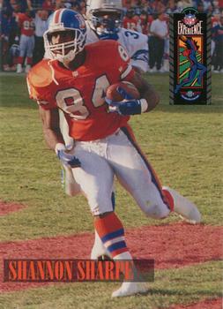 1994 Classic NFL Experience #27 Shannon Sharpe Front