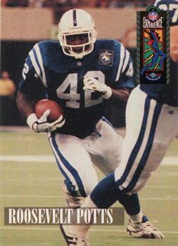 1994 Classic NFL Experience #41 Roosevelt Potts Front