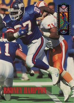 1994 Classic NFL Experience #67 Rodney Hampton Front