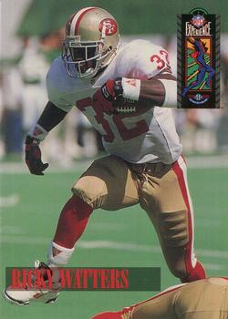 1994 Classic NFL Experience #90 Ricky Watters Front