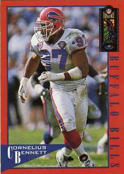 1995 Classic NFL Experience #12 Cornelius Bennett Front