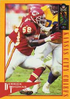 1995 Classic NFL Experience #45 Derrick Thomas Front