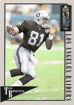 1995 Classic NFL Experience #47 Tim Brown Front