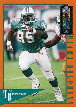 1995 Classic NFL Experience #56 Tim Bowens Front