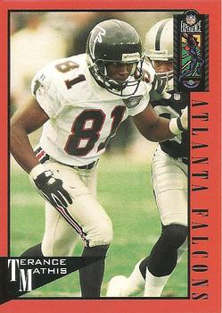1995 Classic NFL Experience #7 Terance Mathis Front