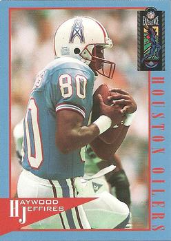 1995 Classic NFL Experience #39 Haywood Jeffires Front