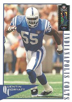 1995 Classic NFL Experience #40 Quentin Coryatt Front