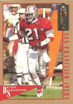 1995 Classic NFL Experience #94 Deion Sanders Front