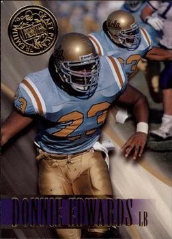 1996 Press Pass #54 Donnie Edwards Front