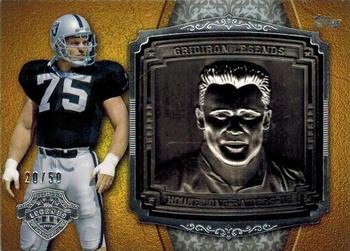 2013 Topps - Gridiron Legends Busts Silver #GLB-HL Howie Long Front