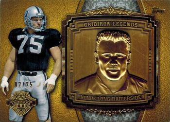 2013 Topps - Gridiron Legends Busts Gold #GLB-HL Howie Long Front