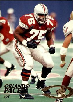 1997 Press Pass #1 Orlando Pace Front