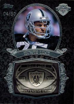 2013 Topps - Gridiron Legends Rings Silver #GLR-HL Howie Long Front
