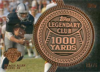 2013 Topps - Legendary Club Coins Bronze #LC-MA Marcus Allen Front