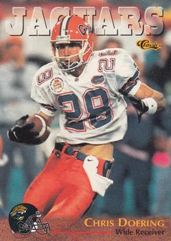 1996 Classic NFL Rookies #20 Chris Doering Front