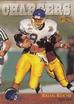 1996 Classic NFL Rookies #29 Brian Roche Front