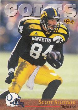 1996 Classic NFL Rookies #42 Scott Slutzker Front