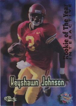 1996 Classic NFL Rookies #PROMO Keyshawn Johnson  Front