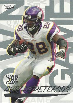 2008 Topps - Own the Game #OTG-AP2 Adrian Peterson Front