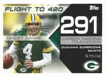 2008 Topps - Brett Favre Collection #BF-291 Brett Favre Front