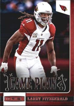 2013 Panini Rookies & Stars - Game Plan #1 Larry Fitzgerald Front