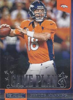 2013 Panini Rookies & Stars - Game Plan #9 Peyton Manning Front