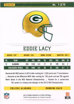 2013 Panini Rookies & Stars - Longevity #129 Eddie Lacy Back