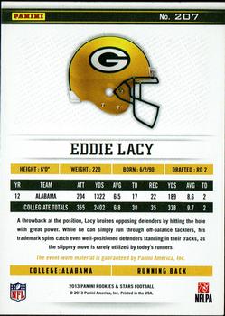 2013 Panini Rookies & Stars - Longevity #207 Eddie Lacy Back