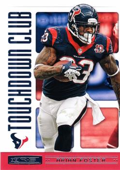 2013 Panini Rookies & Stars - Touchdown Club #6 Arian Foster Front