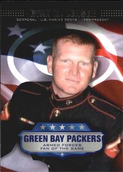 2008 Topps - Armed Forces Fans of the Game #AFF-RL Corporal Ryan M. Lenser Front