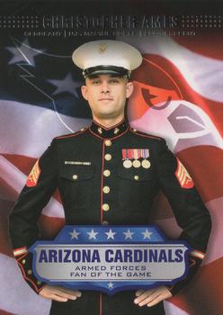 2008 Topps - Armed Forces Fans of the Game #AFF-CA Sergeant Christopher Ames Front