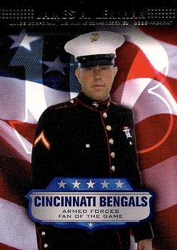 2008 Topps - Armed Forces Fans of the Game #AFF-JL Lance Corporal James A. Lenhan Front