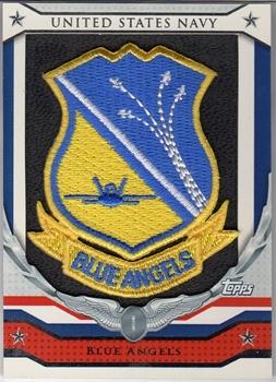 2008 Topps - NFL Honor Roll Command Patches #HRP-BA Blue Angels Front