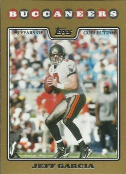 2008 Topps - Gold #25 Jeff Garcia Front