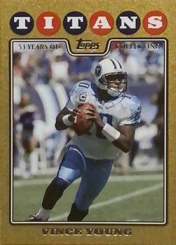 2008 Topps - Gold #36 Vince Young Front