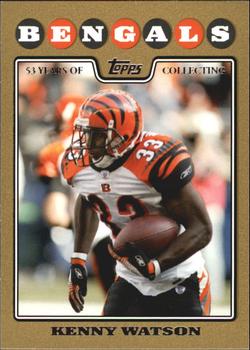 2008 Topps - Gold #76 Kenny Watson Front